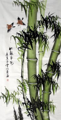 Pintura china - Bamboo