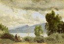 Vista de moradia De Chenes Bellvue Genebra 1857