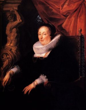 Portret van de vrouw van Johan. Wierts 1635