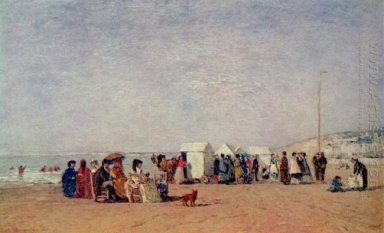 Strand Em Trouville 1868