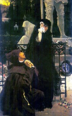 Steinerne Gast Don Juan und Donna Anna 1885