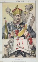 Soberanos no 80 da caricatura do rei Prussi