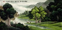 Árvores - pintura chinesa