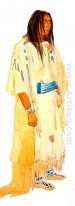 Junge Frau Piegan Blackfeet