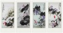 Birds & Flowers - FourInOne - pittura cinese