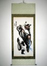 Zhongkui - Mounted - Chinesische Malerei