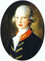 Retrato do príncipe Edward Mais tarde duque de Kent 1782
