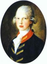 Stående av Prince Edward Senare hertig av Kent 1782