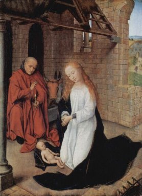 Huile Nativité 1