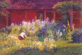 Selma i trädgården