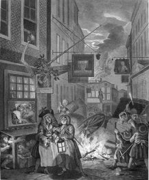 As quatro horas do dia Noite 1736