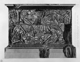 Quarto lado do pedestal da mesma coluna 1