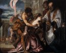 O martírio E último comunhão de Santa Luzia 1582