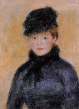 Vrouw met Een Blauwe Blouse 1883