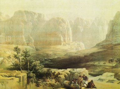 Vista de Petra, Sur