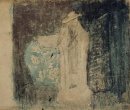 Stillleben mit Vase Statue Und Jar 1920