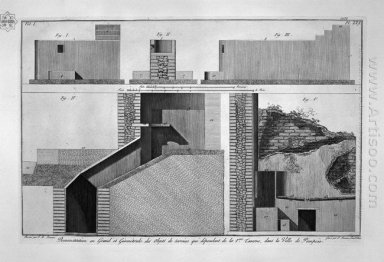 Plan en Doorsnede van de Eerste Taverne