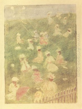 Children At Play 1895