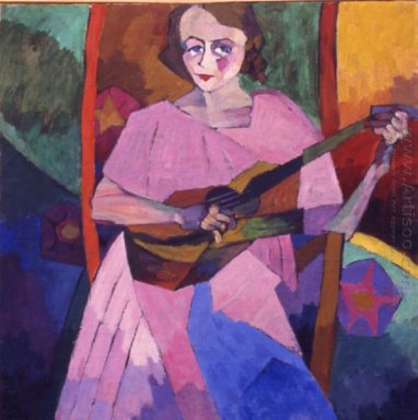 Femme à la guitare