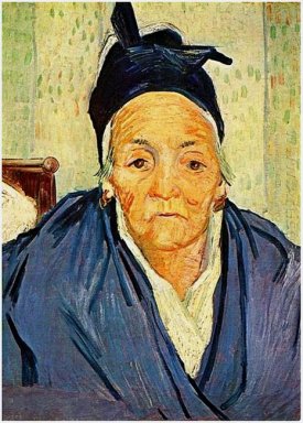 Een Oude vrouw van Arles 1888