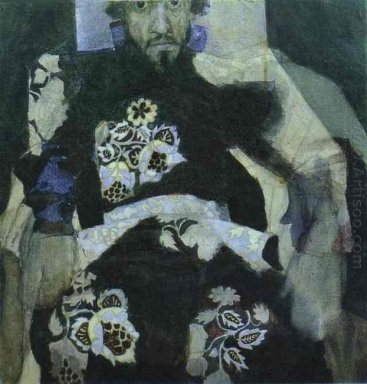 A Man In A Russian Old Style Costume 1886