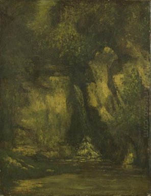 Cascade dans les bois 1863