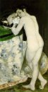 Giovane Ragazzo Con Un Gatto 1869
