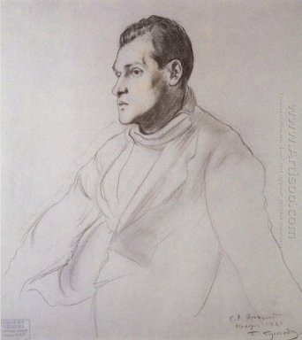 Porträt von Ernst S R 1921