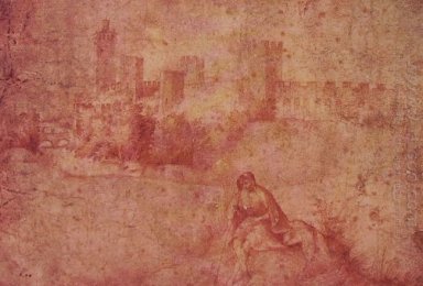 Vista de Castelfranco y pastor