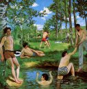 Bañistas (escena de verano)