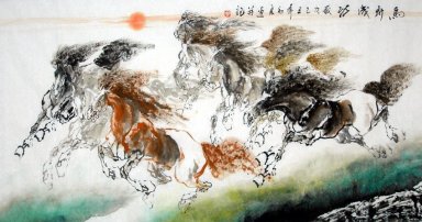 Horse - pintura chinesa