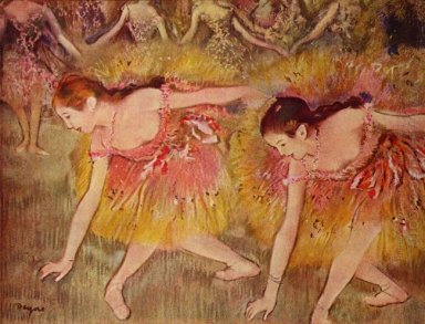 bailarines inclinándose hasta 1885