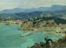 In het Comomeer Itali 1894
