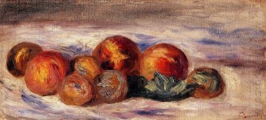 Stilleben med persikor 1916