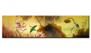 Lotus-Hawthorne - kinesisk målning