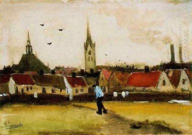 Ansicht von Den Haag Mit der neuen Kirche 1882