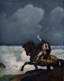Quando Sir Percival chegou ao pé do Brim