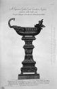 Trireme romana de mármol Pedestal