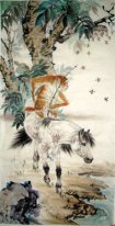Horse - Peinture chinoise