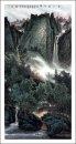 Gunung Dan Air Terjun - Lukisan Cina