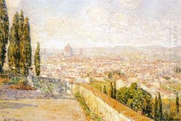 View Of Florence Dari San Miniato 1