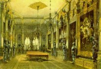 Sala dei Cavalieri in Verkiai Palace, Vilnius, Lituania