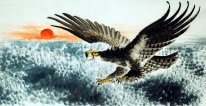 Eagle - Pittura cinese