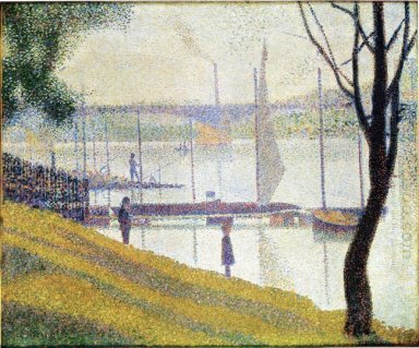 Le pont de Courbevoie 1887