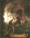 Tobias Härdad Med sin Son 1636