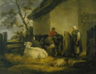 Herder en Melkmeisje