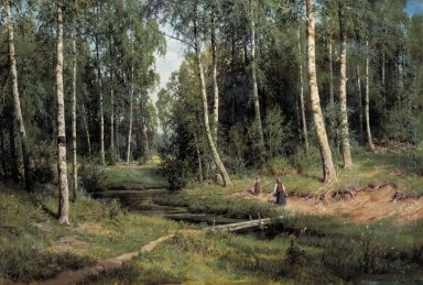 In The Birch Tree Forest 1883