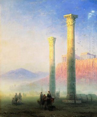 Akropolis i Aten 1883