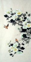 Oiseaux et fleurs - Peinture chinoise