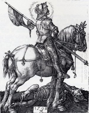 San Jorge a caballo, 1508
